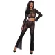 Chilirose 4648 erotikus fekete szett - S/L