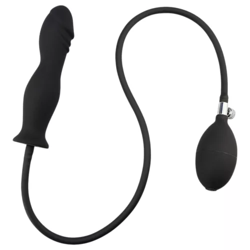 Wild Play - pumpálható fekete anál plug
