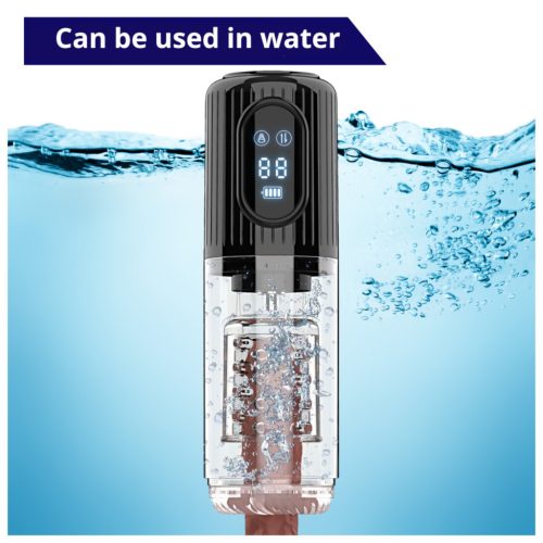 Men's Play - forgó, szívó, rezgő maszturbátor 