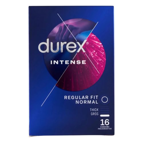 Durex Intense bordázott óvszer - 1 db