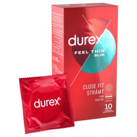 Durex Feel Thin Slim Fit óvszer- 10 db Durex Feel Thin Slim Fit óvszer- 10 db