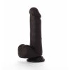 X-men letapasztható fekete dildó - 18 cm