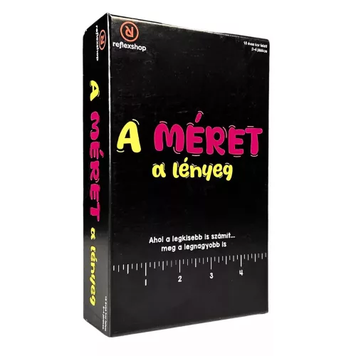 A méret a lényeg erotikus társasjáték