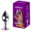 Desirel Pink Jewel S - ezüst anál plug
