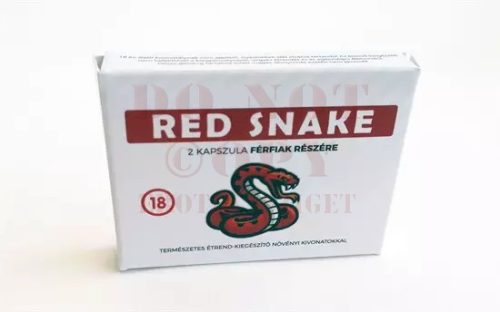 Red Snake potencianövelő kapszula - 2 db