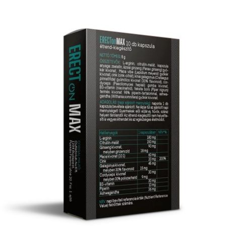 ErectOn Max For Men kapszula - 10 db
