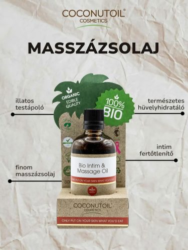 Coconutoil - Bio Intim & Masszázsolaj