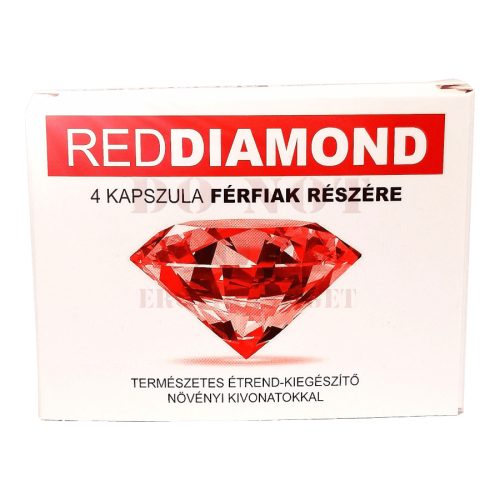 Red Diamond kapszula férfiaknak - 4 db