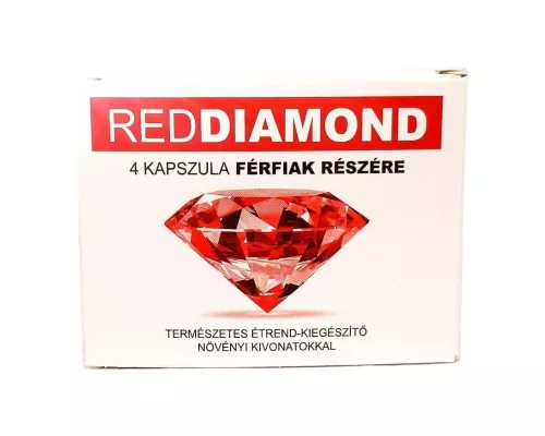 Red Diamond kapszula férfiaknak - 4 db