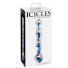 Icicles szivárvány üveg dildó