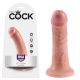 King Cock bőrhatású letapasztható dildó - 15 cm