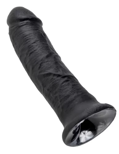 King Kock élethű fekete dildó - 20 cm