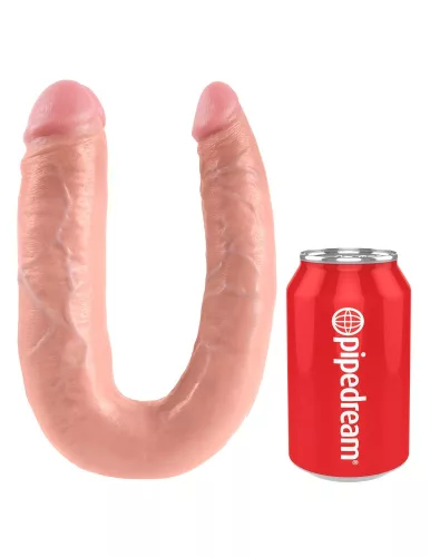King Cock élethű kétvégű pénisz dildó