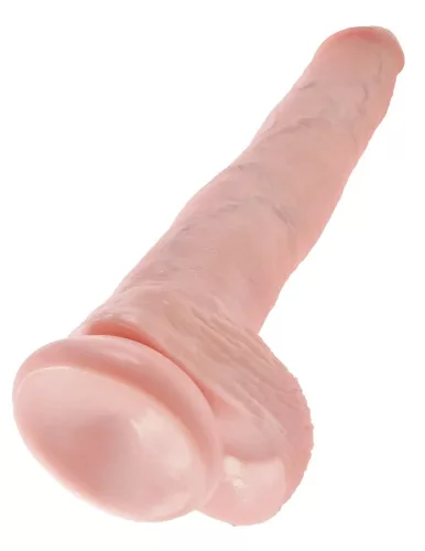 King Cock bőrhatású letapasztható dildó - 36 cm