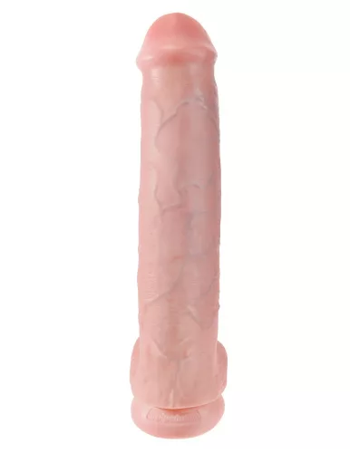 King Cock élethű herés dildó - 42 cm