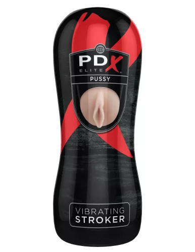 PDX Pussy Vibrating Stroker - vibrációs műpunci 