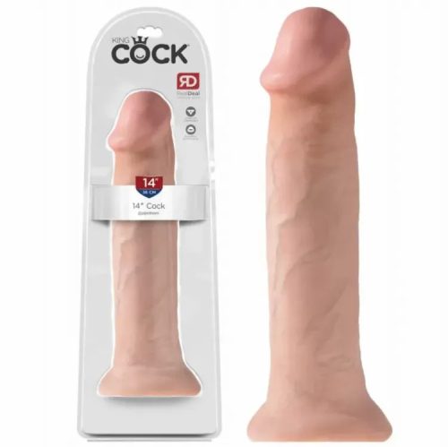 King Cock élethű  dildó - XXL méret