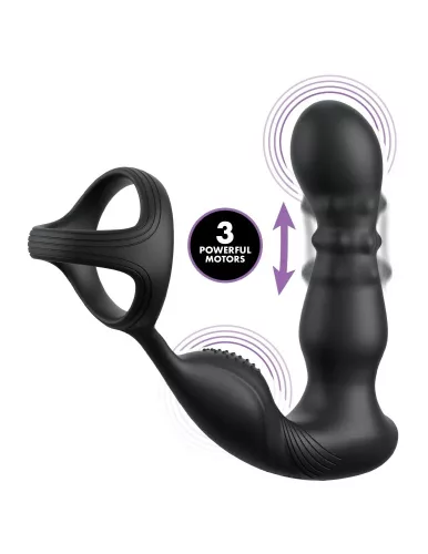 Anal Fantasy Ass-gasm Slide@Glide - prosztatavibrátor pénisz és heregyűrűvel