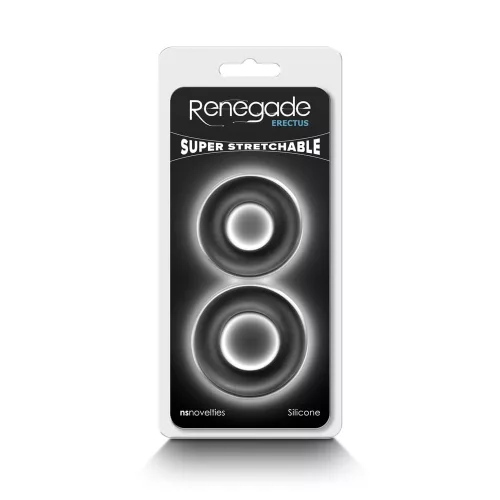 Renegade szuper rugalmas péniszgyűrű duó