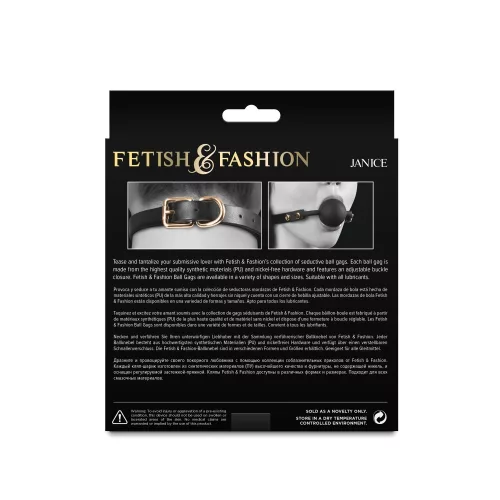 Fetish & Fashion Janice szilikon szájpecek 