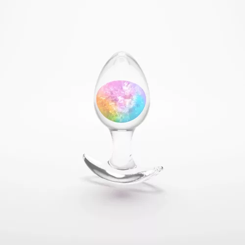 Cosmic Glams szilikon tágító - közepes szivárvány