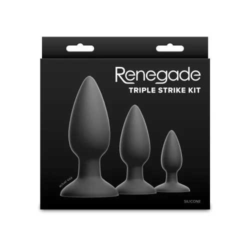 Renegade Triple Strike Kit  - anál plug szett