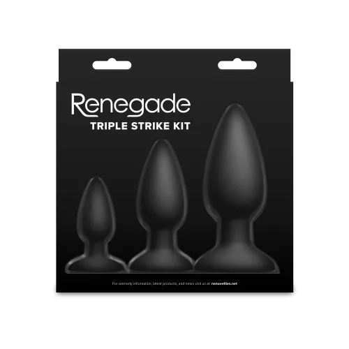 Renegade Triple Strike Kit  - anál plug szett