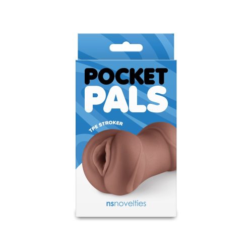 Pocket Pals Vagina Stroker maszturbátor - barna