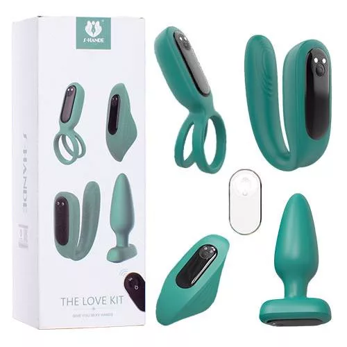 Akkus négy részes vibrátor szett - Sex HD