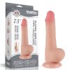 Sliding skin - élethű dildó csúsztatható bőrrel - 19 cm