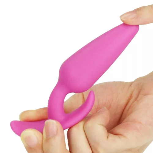Lure me classic szilikon anál plug - rózsaszín