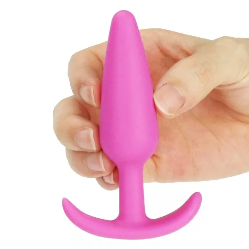 Lure me classic szilikon anál plug - rózsaszín