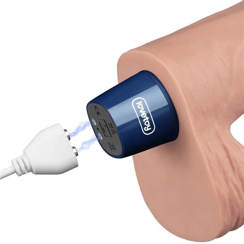 Lovetoy Real Softee élethű herés vibrátor - 23 cm