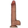 Lovetoy - bőrhatású kétrétegű dildó - 23,7 cm 