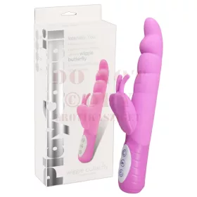 PlayCandi Wiggle forgófejes vibrátor - rózsaszín