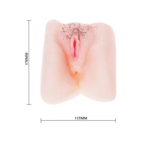Szőrös műpunci élethű maszturbátor