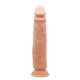 Élethű hajlítható gerinces dildó - 22 cm