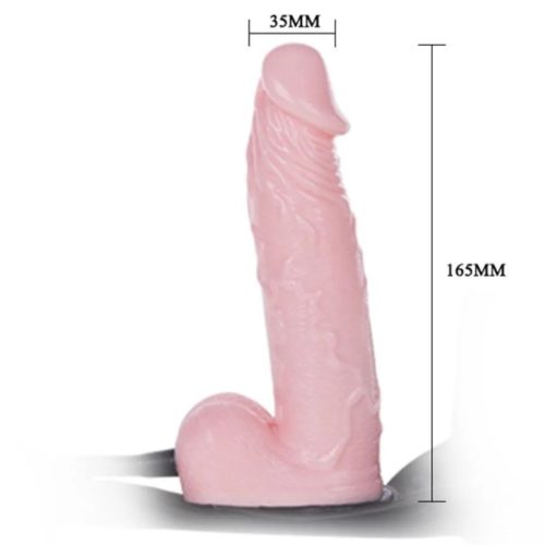 Felcsatolható pumpálható élethű dildó