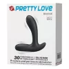 Pretty Love Backie prosztata vibrátor - fekete