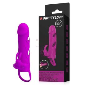 Péniszköpeny vibrációs csiklóizgatóval – Pretty Love Péniszköpeny vibrációs csiklóizgatóval – Pretty Love