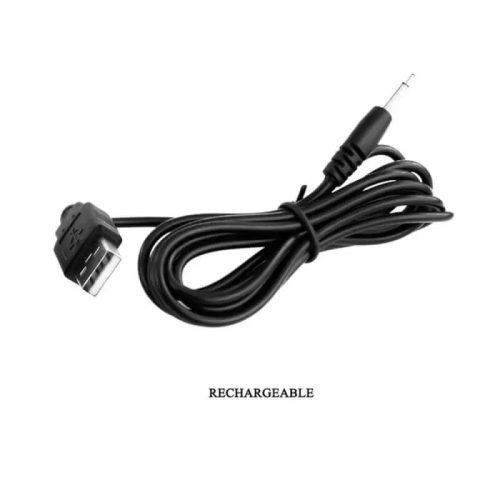 Pretty Love Quintion tölthető dupla vibrátor - fekete