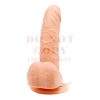 Barbara élethű vibrációs pénisz távirányítóval -  15 cm