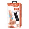 Barbara élethű vibrációs pénisz távirányítóval -  15 cm