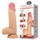 Sliding skin - élethű dildó csúsztatható bőrrel - 21 cm