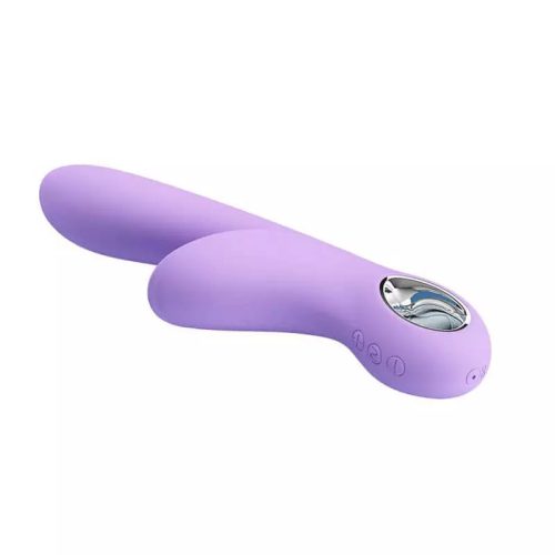 Pretty Love Carol dupla vibrátor - tölthető lila