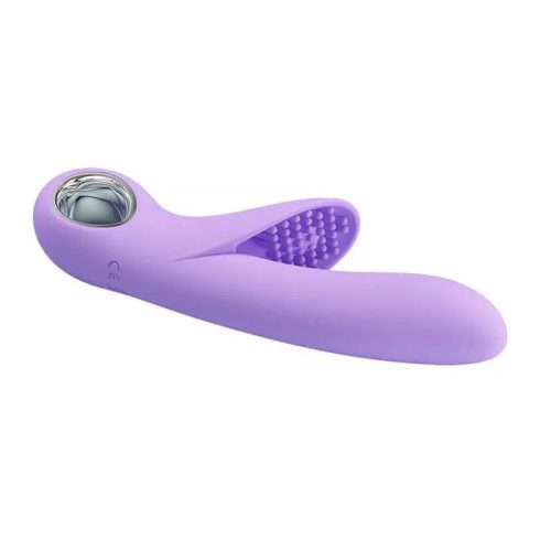 Pretty Love Carol dupla vibrátor - tölthető lila