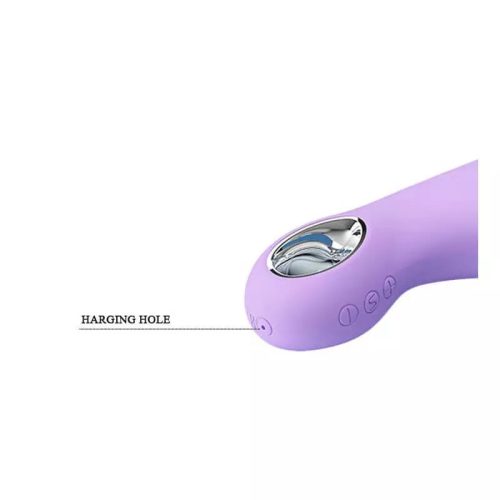 Pretty Love Carol dupla vibrátor - tölthető lila