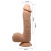 Beautiful letapasztható  dildó  - 22 cm