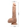 Beautiful Jason letapasztható dildó - 24 cm