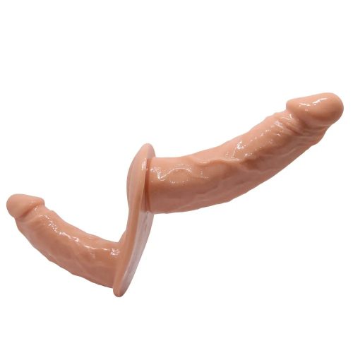 Ultra felcsatolható élethű dupla dildó